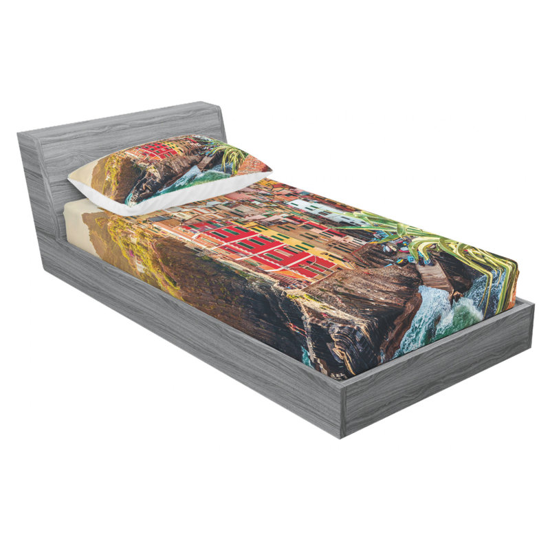 Microfiber Sheet Set, Twin Sheet Set + Fitted Sheet + 1 Pillowcase