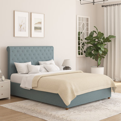 Upholstered Ottoman Storage Bed