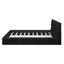 Grand lit plateforme tapissier-113432570