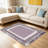 Purple Greek Key Border carpet-easy to clean, machine-washable, soft and comfortable; suitable for door mats, kitchens, living rooms, bedrooms, corridors, and laundry areas. Easy to clean, durable carpet for home decoration.-283056983