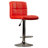 Billie-J Swivel Upholstered Faux Leather Adjustable Height Counter Stool with Steel Frame-15332070