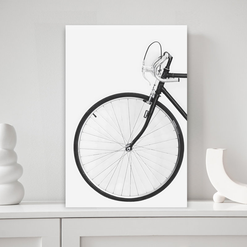 Vélo, art mural contemporain, H 18 po x l 12 po