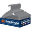 Cintres de qualité supérieure - Conception mince et compacte, plastique léger et durable avec rainures d'épaule intelligentes, utilisation polyvalente pour organiser la lessive, les manteaux et les vêtements-1382394665-1382394669