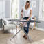 Planche à repasser à hauteur réglable à 4 pieds avec plateau en filet et repose-fer Seymour Home Products-92586020