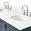 Meuble-lavabo double autoportant 60 po avec plateau en quartz Abby-94003788