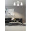 Neville Powdered Coated Steel Semi Flush Mount-40743386