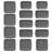 14-Piece Outdoor 4'' Cushion Cover Set, Only Covers-901652460