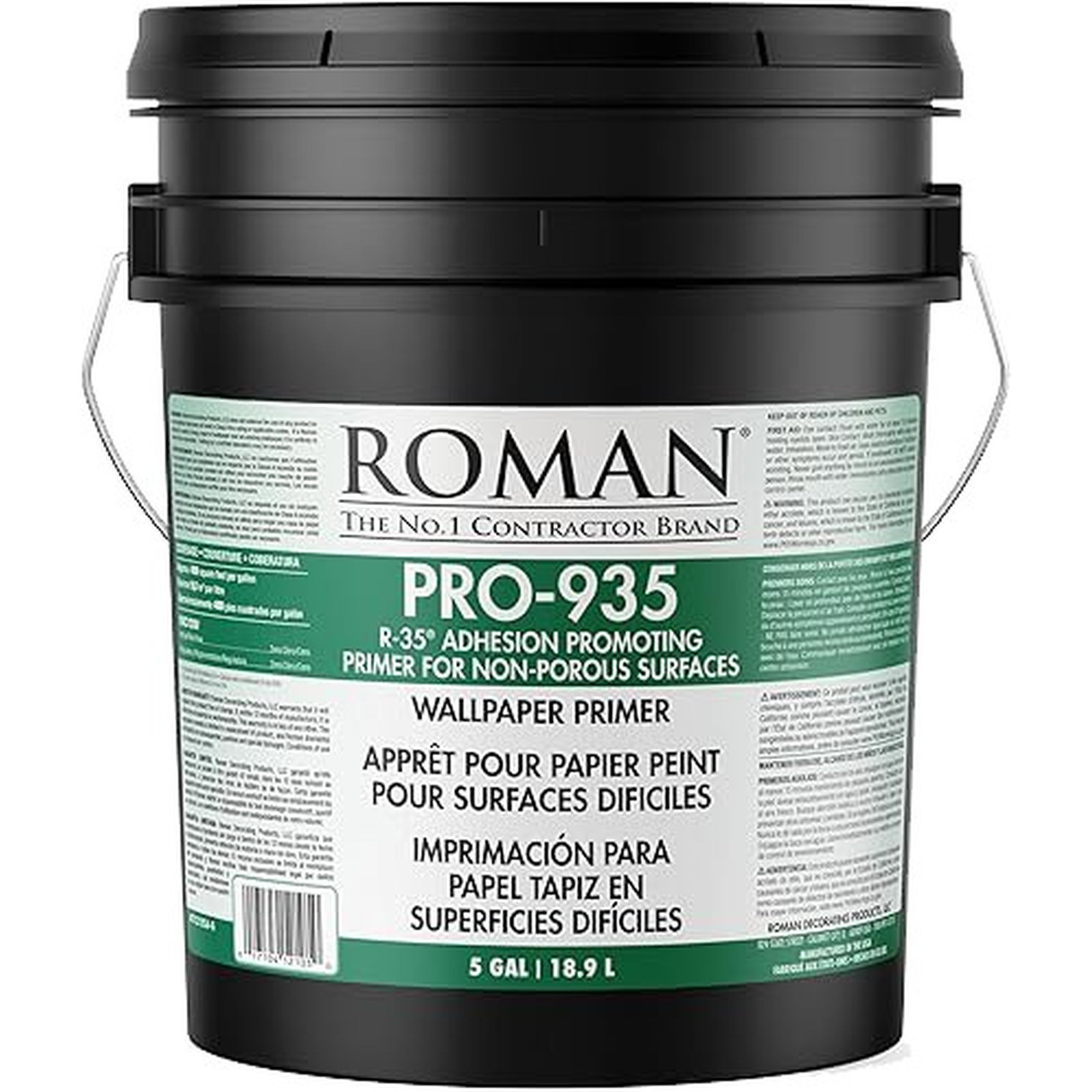 Roman Pro Rx 35 FixtureDisplays Roman PRO-935 5Gal R35 Adhesion Promoting Wallpaper ...