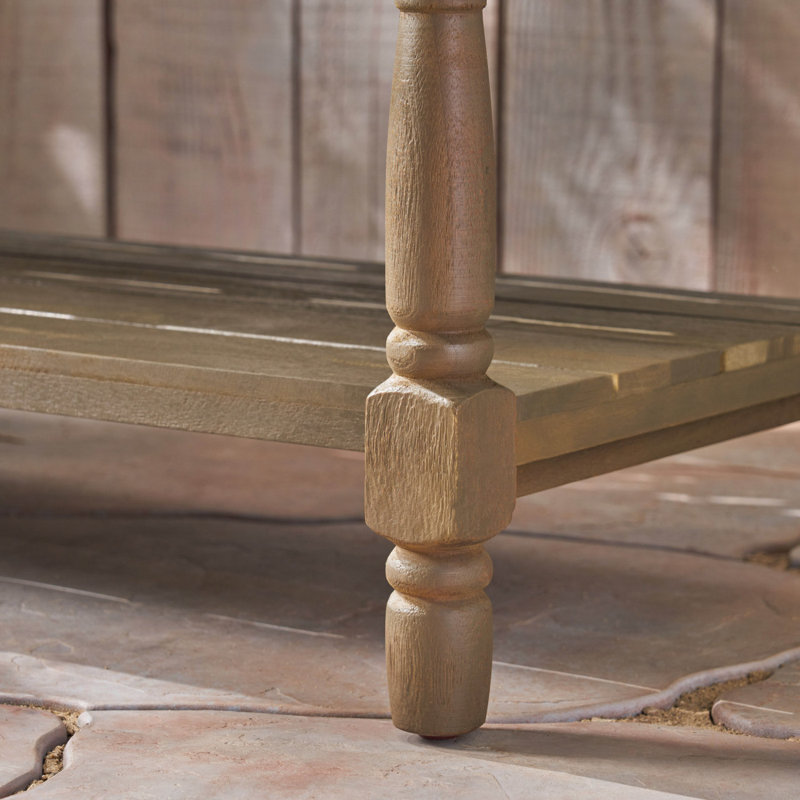 Banc de fabrication durable pour l'intérieur et l'extérieur, Gris