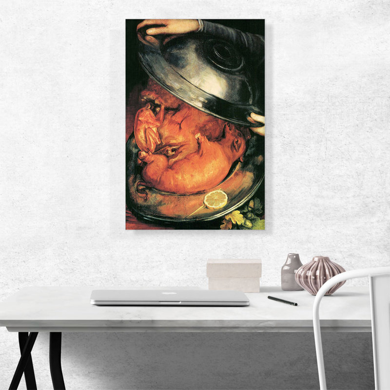 «The Cook 1570» par Giuseppe Arcimboldo, impression sur toile tendue, H 26 po x l 18 po x P 0,75 po