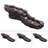 Tiered Rocky River Stream Water Fountain with LED Lights, 76", Brown-458783348