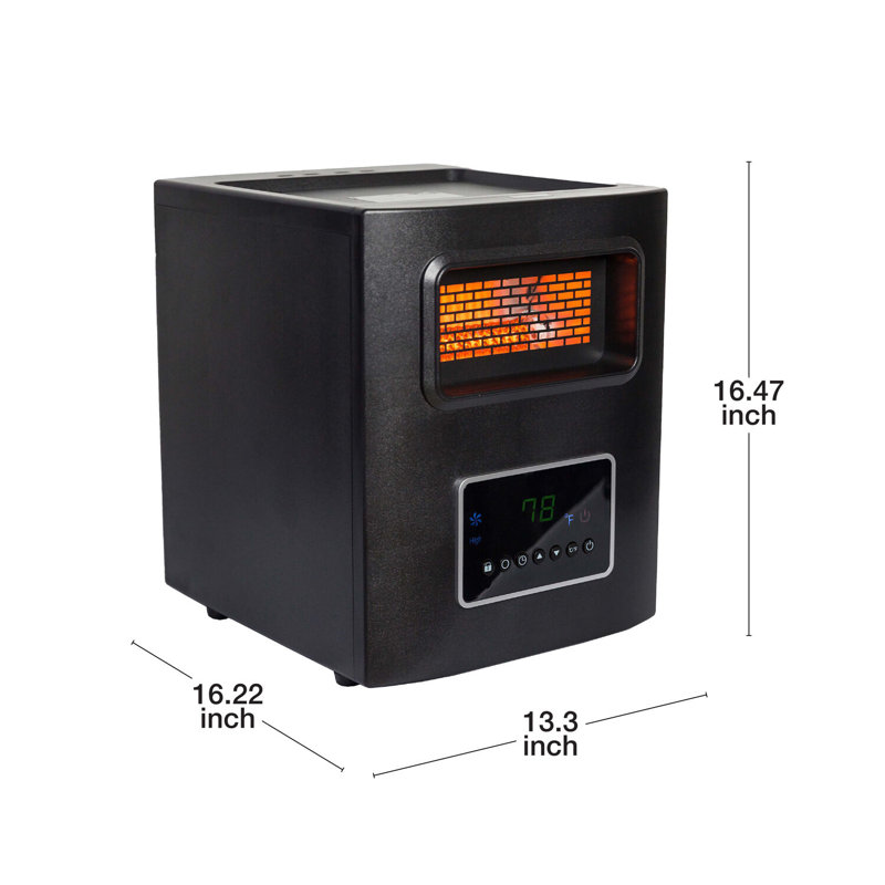 Lifesmart 4-Wrapped Element Infrared Heater W/Usb Charging