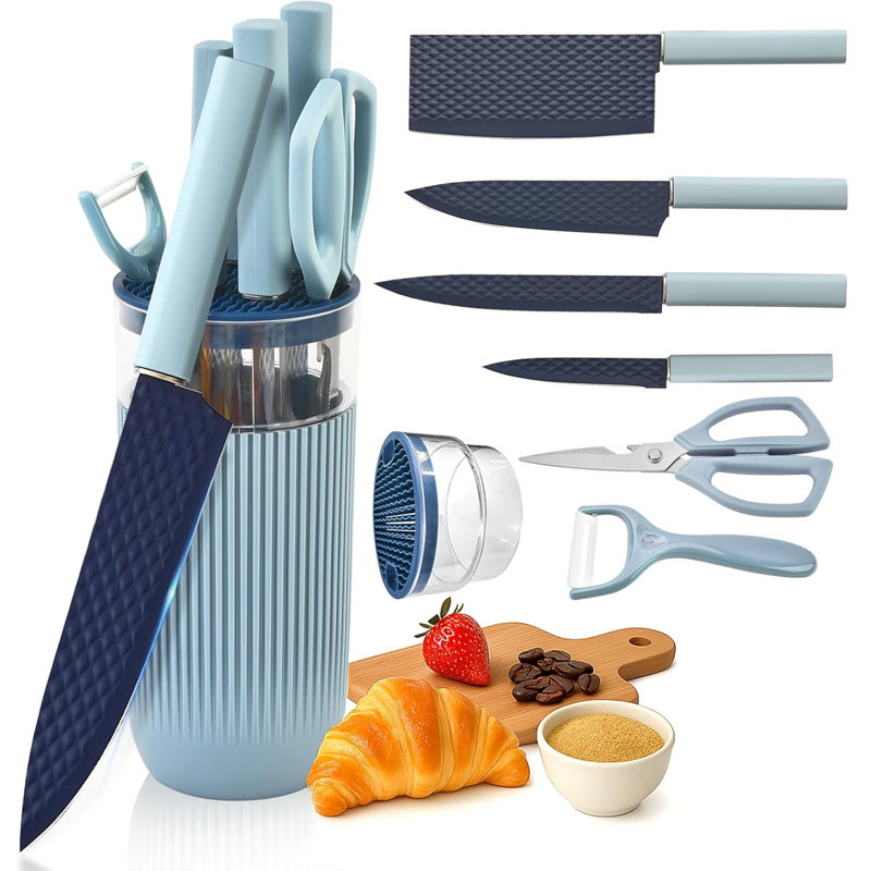 7 Pcs Kitchen Knife Set