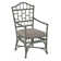 Chaise avec accoudoirs Chippendale