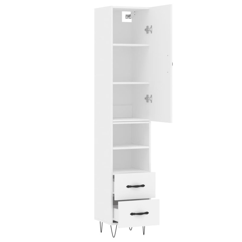 34.5cm Sideboard, White