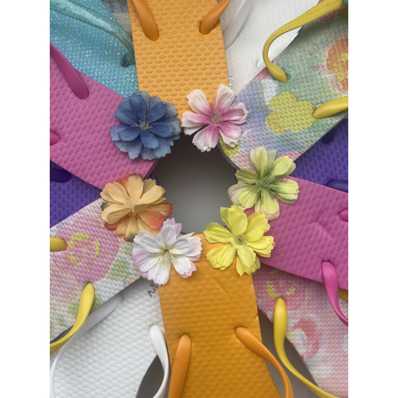Couronne de fleurs d'été