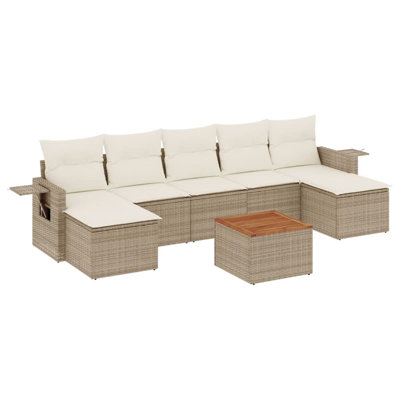 Vidaxl Garden Sofa Set Beige
