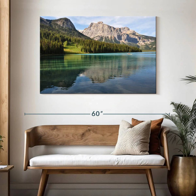 Mont Alvord dans le lac Emerald, H 32 po x l 48 po