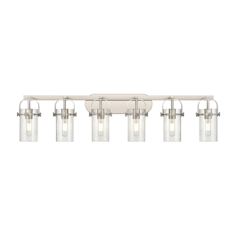 Éclairage pour meuble-lavabo mural 6 po Smethport, Bullé, Nickel satiné