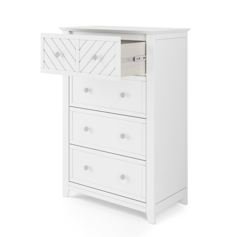Atwood Kids 4 - Drawer Chest, Matte White