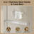 36" W x 72" H  Diamond Shape Shower Door, 1/4" 6mm Tempered Glass, Chrome,Shower Base Not Included-121887965