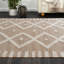 Natural Wool and Jute Handmade High-Low Indoor Area Rug-1616484747