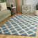 Arsheq Sgd-Dallas Shag Performance Geometric Rug