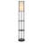Emersynn 59.5'' Black LED Column Floor Lamp