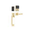 Emtek EMPowered 2 Touch Entry Set w/ Hercules Smooth Grip & Hercules Lever, Key-Free w/ BT (RH)