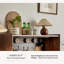 Solid Wood Cavity Board One-Piece Against The Wall Multifunctional Storage Food Cabinet