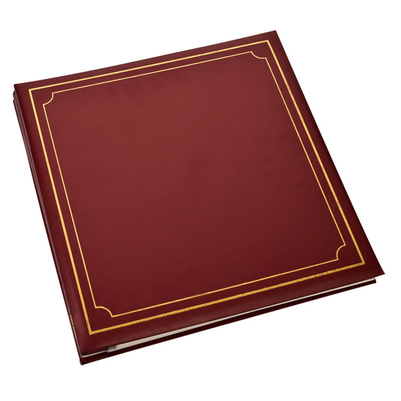 Paper No Subject Album, Burgundy