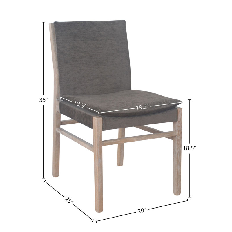 Chaise rembourrée Jamala, Boston