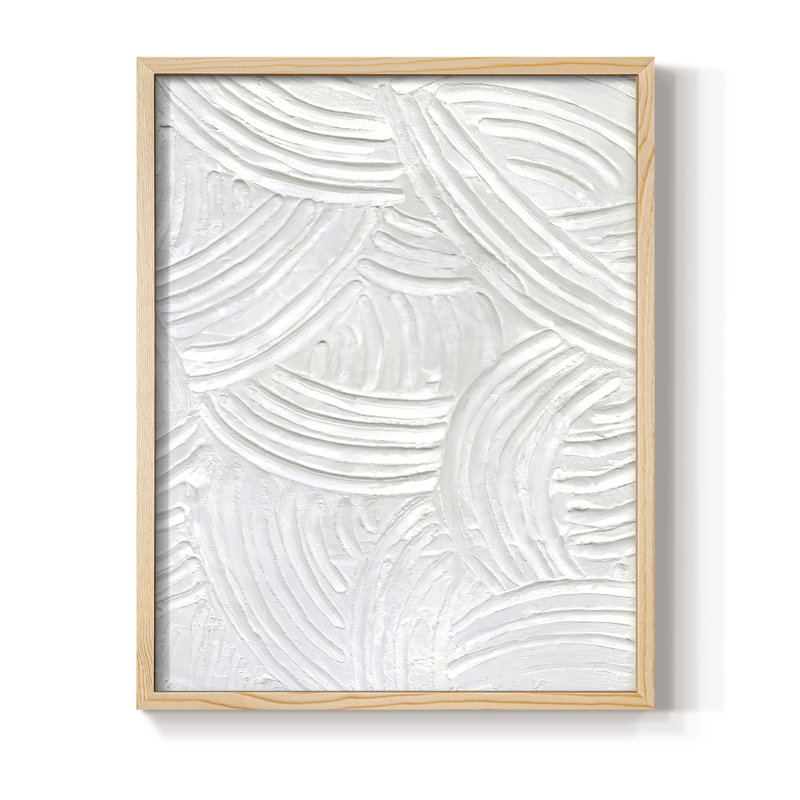Sandstone Grooves II, reproduction encadrée - bois massif, H 21 po x l 17 po