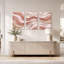Ensemble de 3 tableaux sur toile à motif de vagues pour la décoration du salon et de la chambre.-129396935