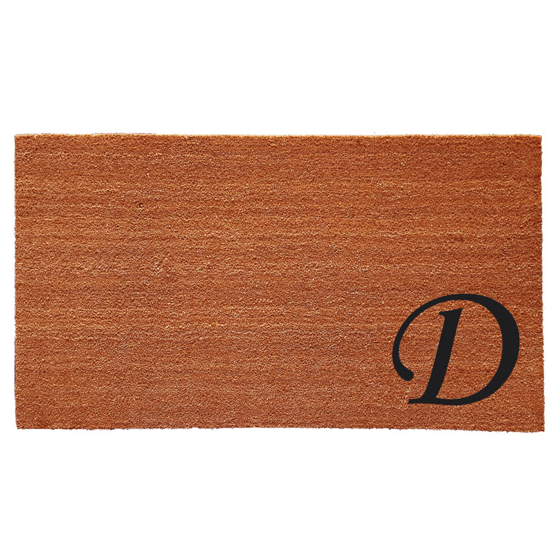 Tapis d'entrée antidérapant Zebrowski, D, Rectangle 1 pi 6 po x 2 pi 6 po