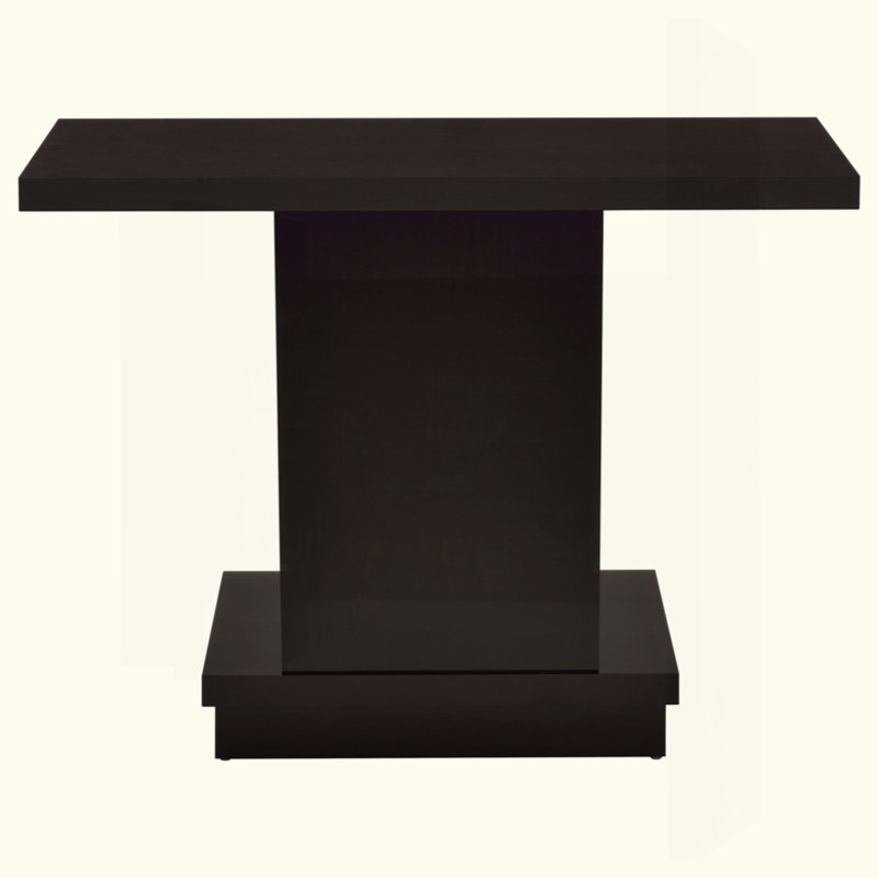 Console à piédestal en bois d'ingénierie