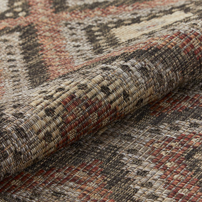 Geometric Indoor / Outdoor Area Rug