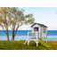 Lodge AXI 261cm W x 167cm D Outdoor Hemlock Wood Playhouse-1644629501