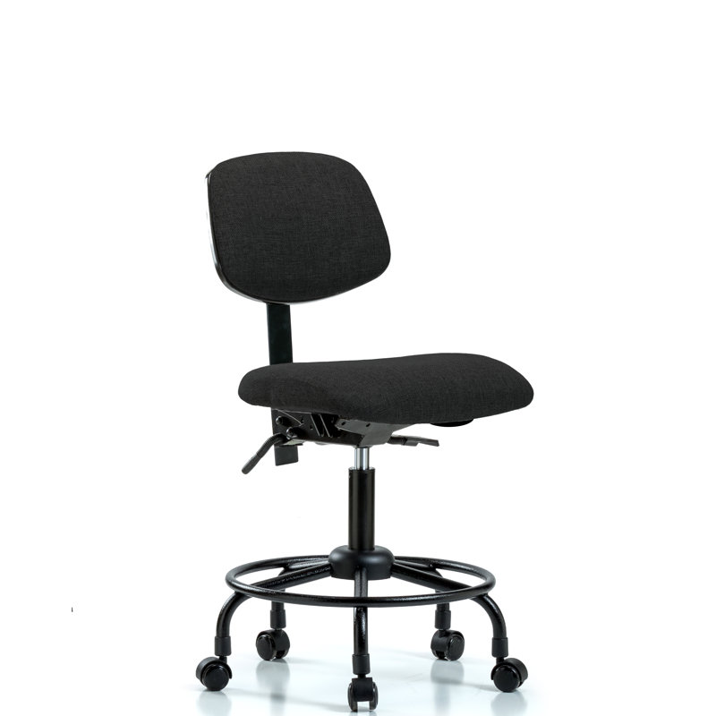 Priscila Drafting Chair, Black, Included