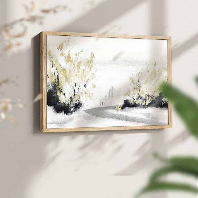 Chirstmas Art-CCL XXVI - Reproduction encadrée - Restickable, Naturel, H 22 po x l 28 po