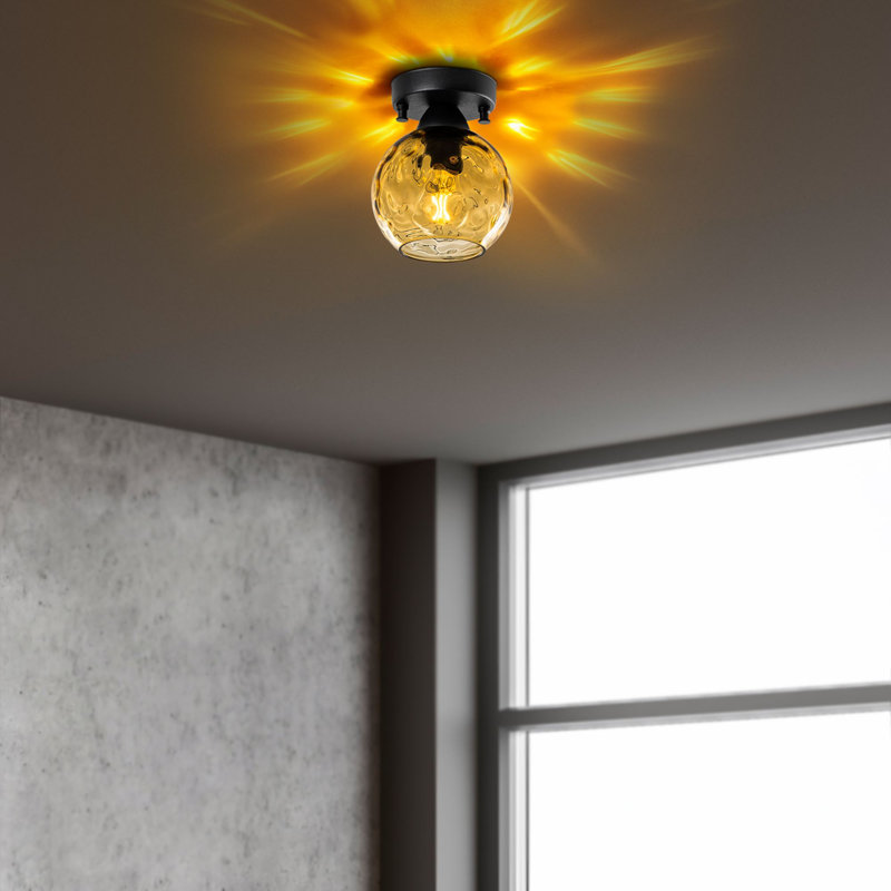 Lustre, Noir / Jaune