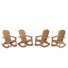 Chaise berçante Arrirack Adirondack pour l'extérieur Arrlo