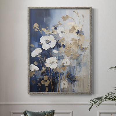 FLORAL Series CCCIII Framed Print - Solid Wood