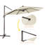 Parasol en porte-à-faux 120 po-66149702