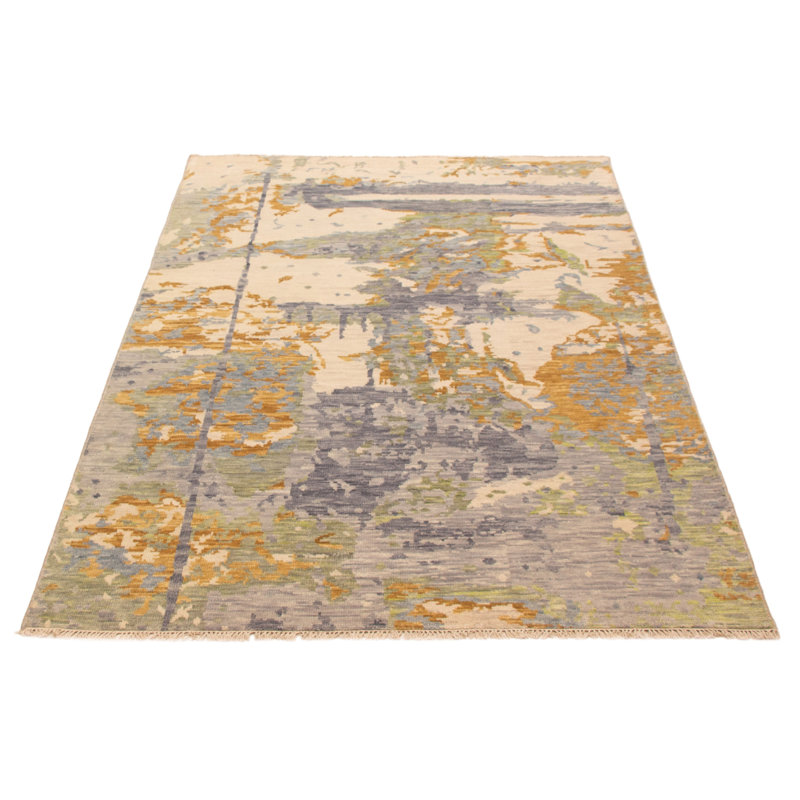 Tapis crème noué à la main One Of Kind Mystique 5 pi 11 po x 9 pi 2 po