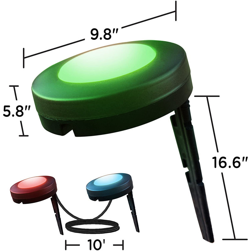 Bronze Plug-in Integrated LED Metal Pathway Light