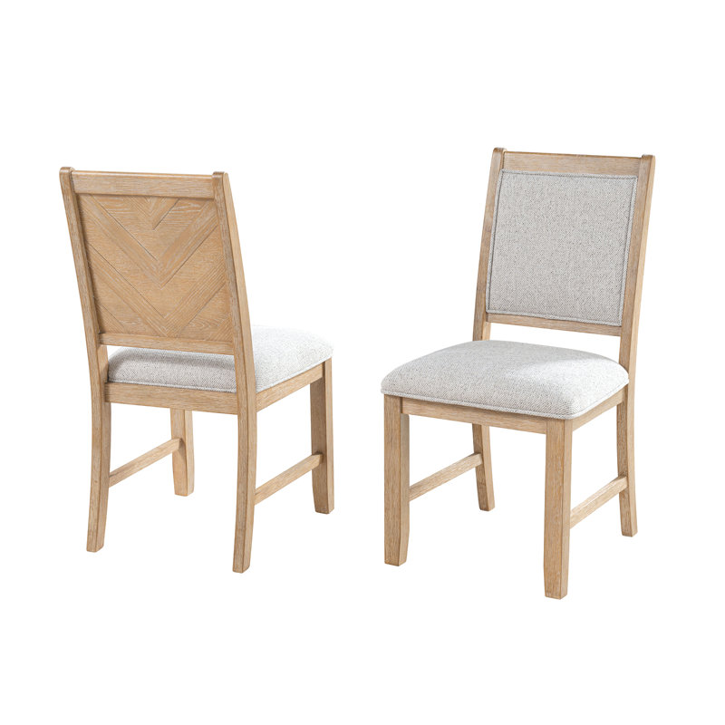 Chaise d'appoint Chandler (ensemble-2), Naturel