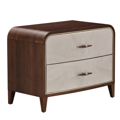 Houston Large Nightstand - Walnut