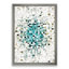 «Geometric Blue Spots II», reproduction d'art sur toile-51145599-51145606