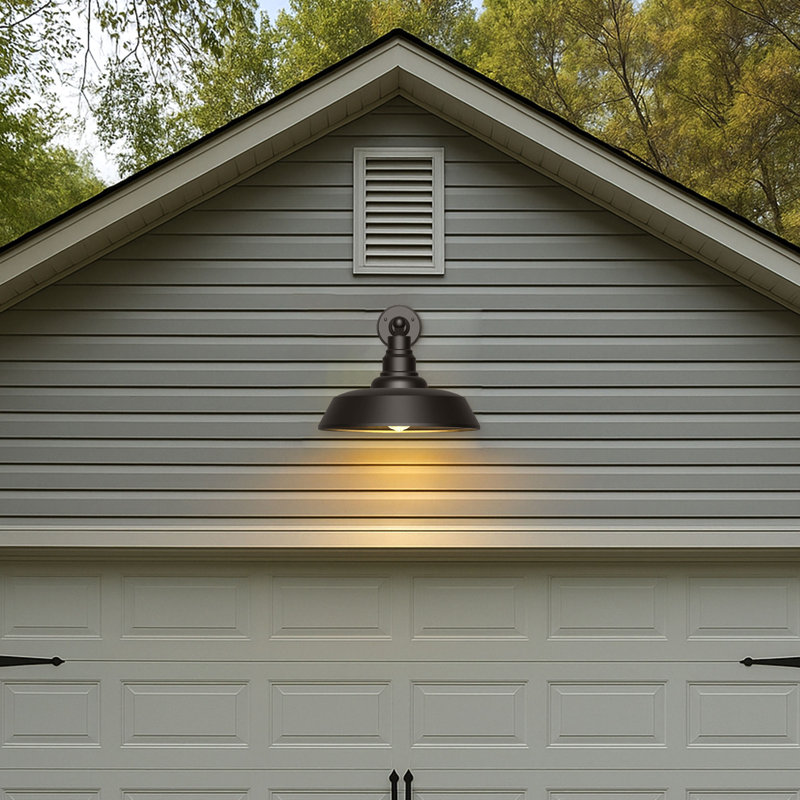 Outdoor Wall Light, 13.3'' H X 24'' W X 30.3'' D